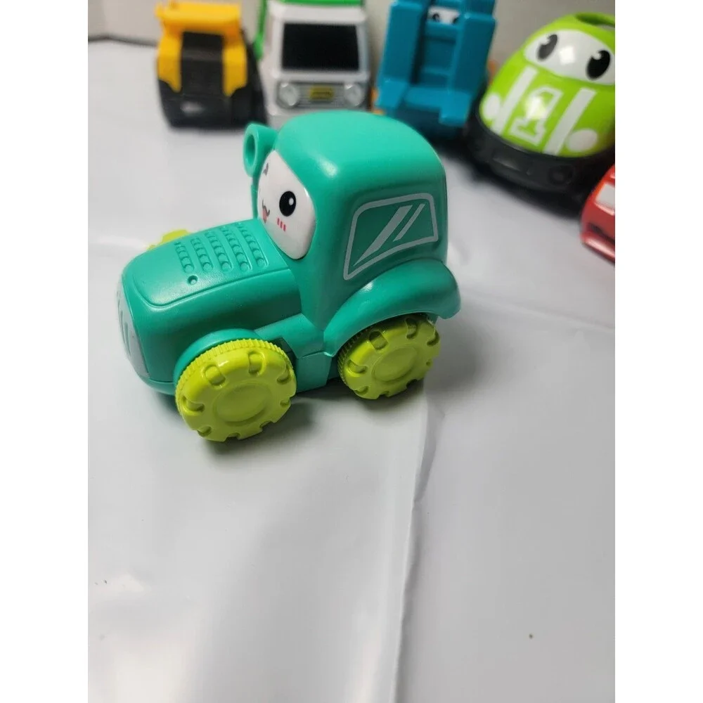 Toddler Toy Vehicle Lot of 6 Little Tikes & Other Cars Trucks Forklift...
